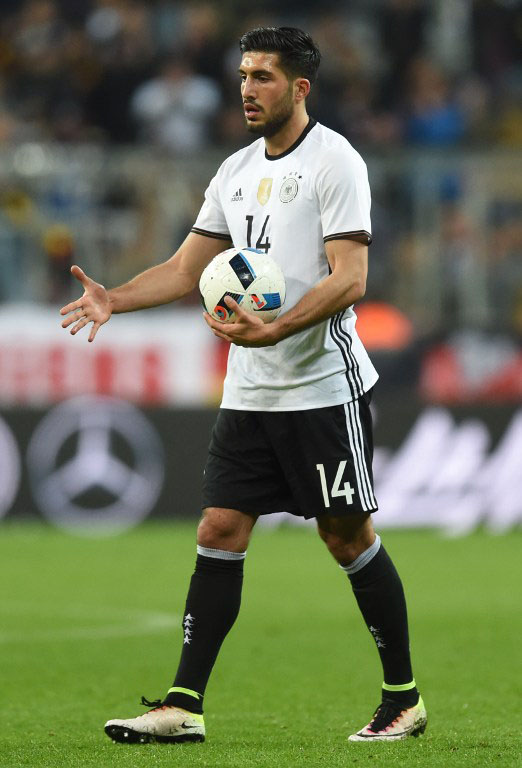A 132319 D Shkodran Mustafi DFB Autogrammkarte Europameisterschaft 2016