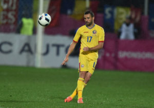 rumänscher Nationalspieler  Lucian Iulian während des Freundschaftsspiels Rumänien gegen Litauen am 23.März.2016. / AFP / DANIEL MIHAILESCU