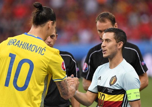 Eden Hazard & Zlatan Ibrahimovic