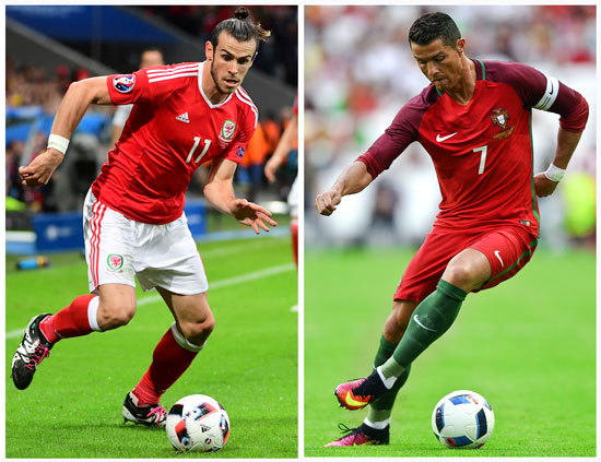 ARD Livestream Bale und Christiano Ronaldo heute Abend in der ARD (Foto AFP)